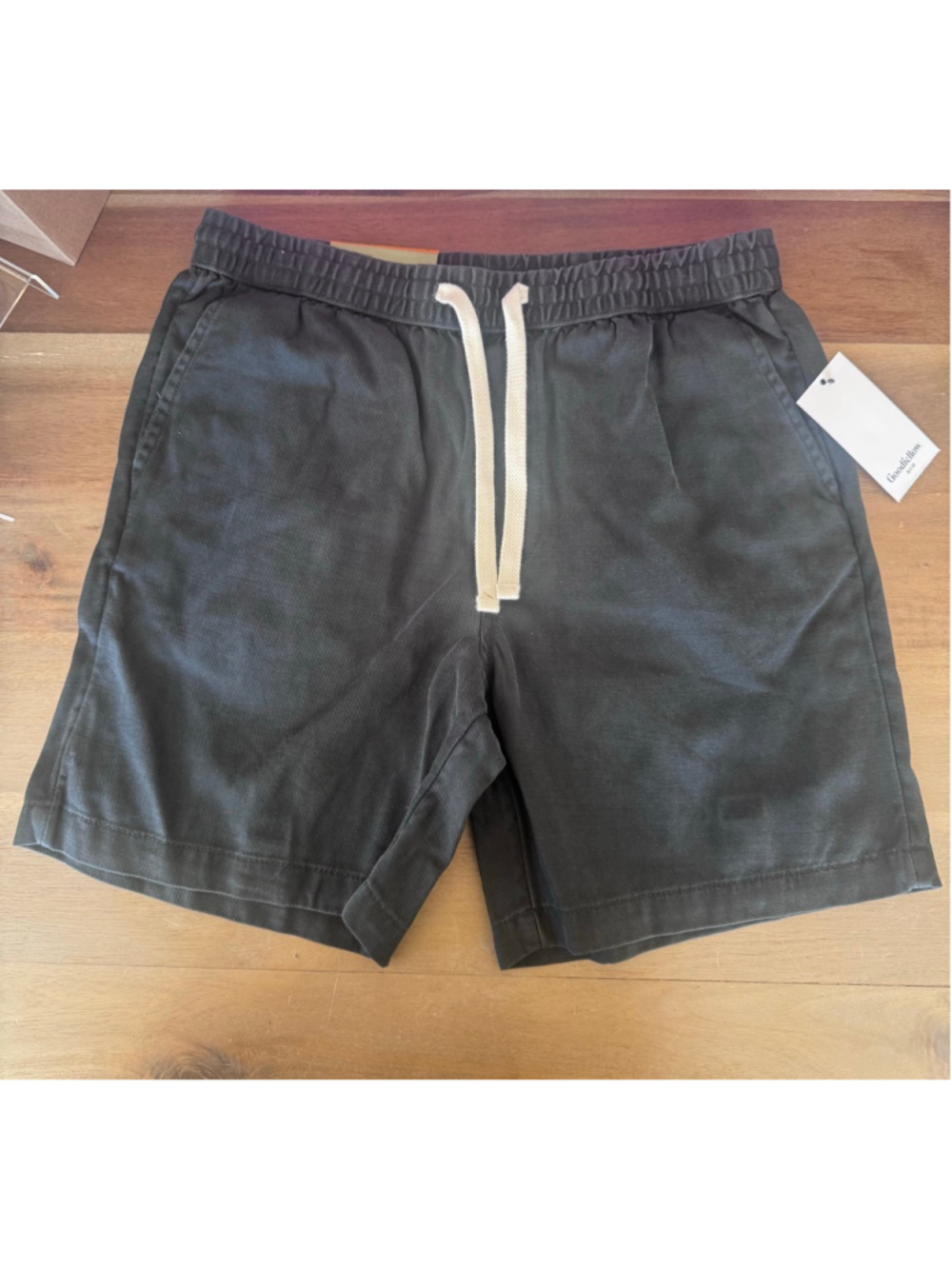 Goodfellow & Co Charcoal Flat Front Shorts Size Small